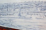 Tilework on the Portuguese floating Pavilion's hull, La Biennale di Venezia 2013. : Italy