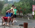 Catch your own meal in Mutianyu village. : China, People