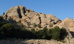 Strange but beautiful rock formations at Petra. : Jordan