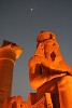 Great court of Ramses II at Luxor Temple - Eastbank Luxor, Egypt. : Egypt