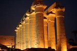 Colonnade of Amenhotep III at Luxor Temple - Eastbank Luxor, Egypt. : Egypt