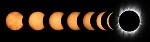Combination of 7 images between C3 and C4 and a 5-image composition of totality on the right. : China