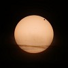 Clouds partially obscure the sun during the Transit of Venus in June 2012. : United Kingdom